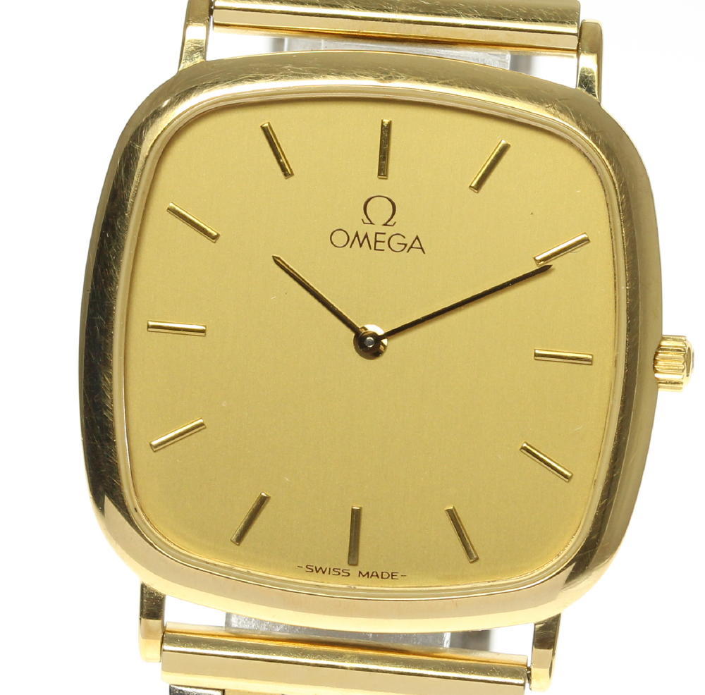 【OMEGA】オメガ デビル コンビ クォーツ メンズ【中古】