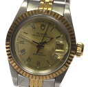 ※訳あり 【TUDOR】 チュードル プリンセスオイスターデイト 92413 コンビ 自動巻き レディース腕時計 ★ アンティーク【中古】