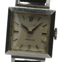 箱・保【ROLEX】ロレックス プレシジョン 手巻き 純正革ベルト レディース【中古】