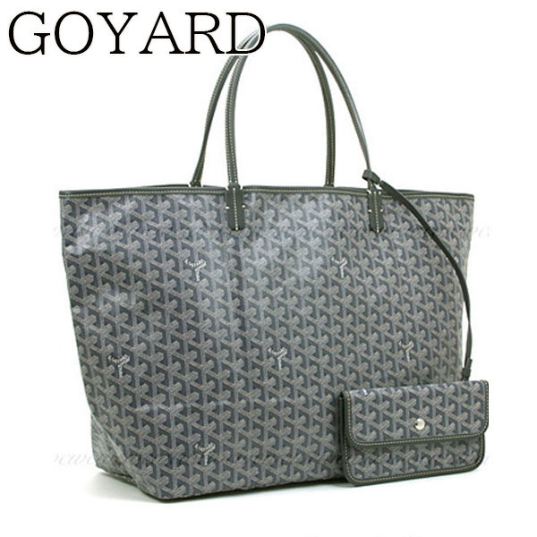 【新品■正規品■送料無料■ギフト包装無料】GOYARD ゴヤール サンルイGMトートバッグ ポーチ付き グレー レディース 女性 ギフト プレゼント 誕生日 お祝い 母の日クリスマス プレゼント