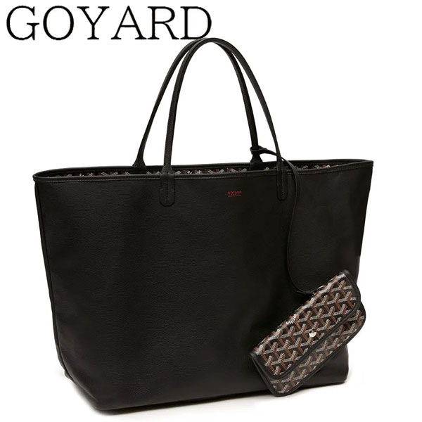 【新品■正規品■送料無料■ギフト包装無料】GOYARD ゴヤール アンジュートートGMリバーシブル　ポーチ付き 人気色 ブラック ANJOUSPMLCG51TY51P レディース 女性 ギフト プレゼント 誕生日 お祝い 母の日クリスマス プレゼント