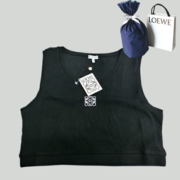 【新品■正規品■送料無料■ギフト包装無料】 LOEWE ロエベ ノースリーブトップス アナグラム ロゴタンクトップ レディース 女性 ギフト プレゼント 誕生日 お祝いクリスマス プレゼント