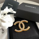 【新品■正規品■送料無料■ギフト包装無料】CHANEL シャネル CCロゴ クリスタルブローチ AB9915B09972NM120 レディース 女性 ギフト プ...
