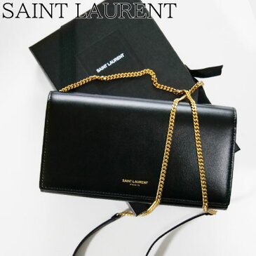 【新品■正規品■送料無料■ギフト包装無料】サンローラン Saint Laurent レザーチェーンミニバッグ　63520 303P0J 1000 レディース 女性 ギフト プレゼント 誕生日 お祝いクリスマス プレゼント