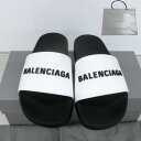 【送料無料】【新品■正規品■ギフト包装無料】BALENCIAGA バレンシアガ スライドサンダル 565826W1S87 9010 メンズ 男性 ギフト プレゼント 誕生日 お祝いクリスマス プレゼント