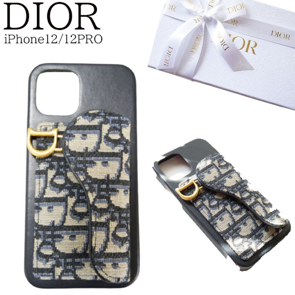 【ギフト包装無料】【新品■正規品■送料無料■直営店ラッピング】 DIOR ディオールシックなSADDLE IPHONE12&12PRO　S5664CTZQ_M928 直営店箱 ショップ袋付き ギフト プレゼント 誕生日 お祝いクリスマス プレゼント