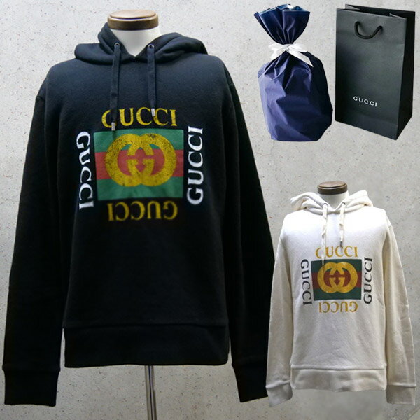 【新品■正規品■送料無料■ギフト包装無料】GUCCI グッチ コットンスウェットフード付パーカー 454585X5J571015 メンズ 男性 ギフト プレゼン...