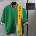 【新品■正規品■送料無料■ギフト包装無料】GUCCI グッチ 注目集める♪半袖 フルジップジャケット 733519XJFAG3229 メンズ 男性 ファッション...