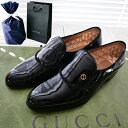 【新品■正規品■送料無料■ギフト包装無料】GUCCI グッチ つやッと光 シルエット美しいレザーシューズ 762321BNCV01000 靴 シューズ メンズ ...
