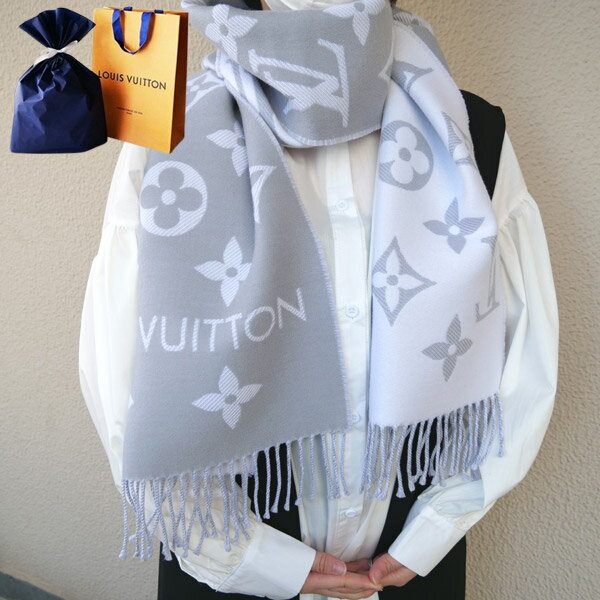 【新品■正規品■送料無料■ギフト包装無料】Louis Vuitton ルイヴィトン モノグラム フリンジマフラー M77727 ギフト包装◇プレゼント ギフト 誕生日 記念日クリスマス プレゼント