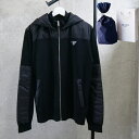 【新品■正規品■送料無料■ギフト包装無料】PRADA プラダ フード付 三角ロゴパーカー UMG157 ギフト プレゼント 誕生日 お祝い メンズ 男性