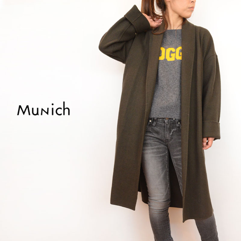 Munich　(ミューニック）圧縮ウールコート[コート　ウール レディース]MN162C6