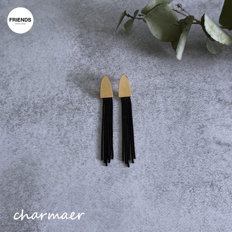 Rakuten - 【予約】【charmaer 2026 Spring】charmaer(チャ―マー）フリンジスネークチェーンピアス 216303 レディース アクセサリー イヤリング ピアス リング 指輪 30/40/50/60代 ブランド ウィンター2026 SSブランド