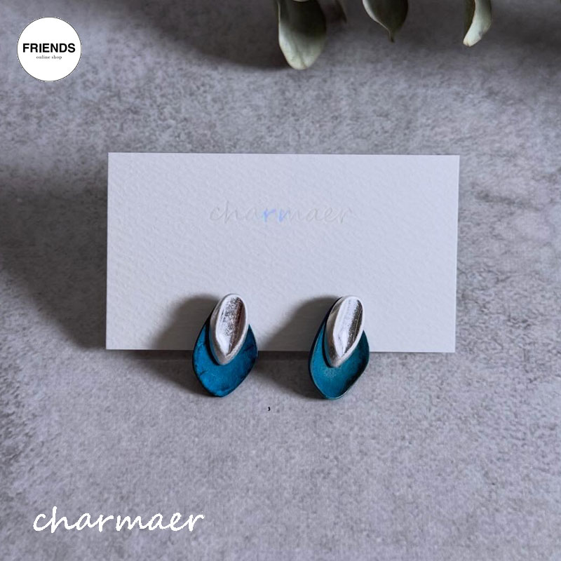 Rakuten - 【予約】【charmaer 2026 Mid Summer 】charmaer(チャ―マー）アクアドロップピアス 236606 レディース アクセサリー イヤリング ピアス リング 指輪 30/40/50/60代 ブランド ミッドサマー 2026 MIDブランド