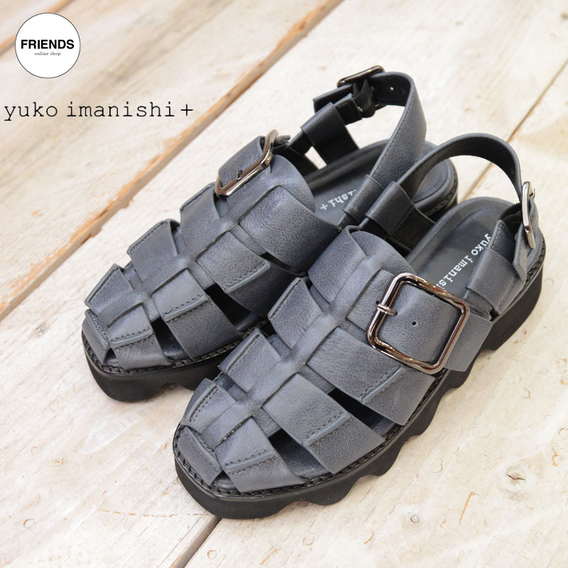 Rakuten - Yuko Imanishi(ユウコイマニシ) グラディエーター厚底サンダル742061 厚底サンダル レザーサンダル ストラップサンダル サンダル グラディエーター サイズ 36.37.38 30/40/50/60代 大人の女性 レディース.