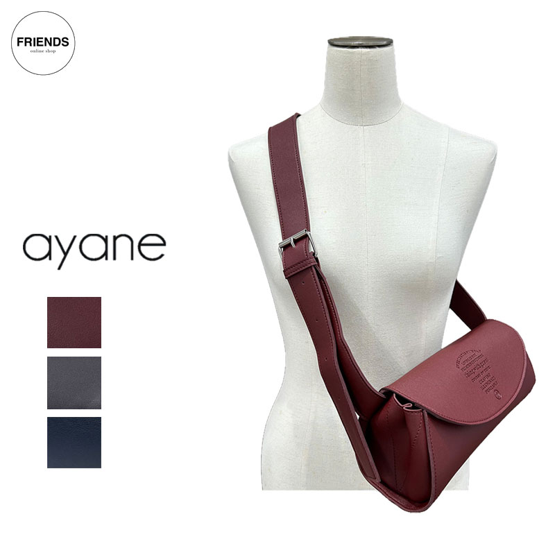 Rakuten - 【予約】【ayane 2026 AUTUMN&WINTER】ayane(アヤン）エコレザーボディバッグ 856764 ボディバッグ エコレザー バッグ レディース アヤン 30/40/50/60代 オータム ウィンター AW
