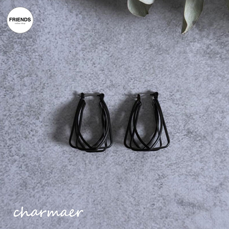 Rakuten - 【予約】【charmaer 2026 Autumn 】charmaer(チャ―マー）レイヤードトライアングルピアス 256702 レディース アクセサリー イヤリング ピアス リング 指輪 30/40/50/60代 ブランド オータム 2026 AWブランド