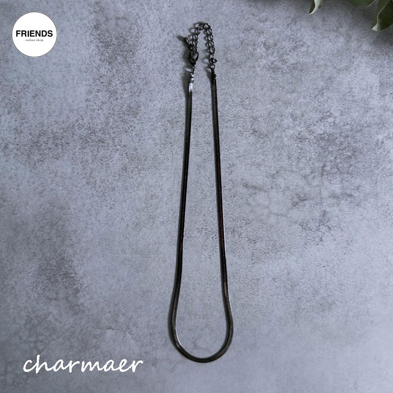 Rakuten - 【予約】【charmaer 2026 Autumn 】charmaer(チャ―マー）フラットスネークチェーンネックレス 256720 レディース アクセサリー ネックレス 30/40/50/60代 ブランド オータム 2026 AWブランド