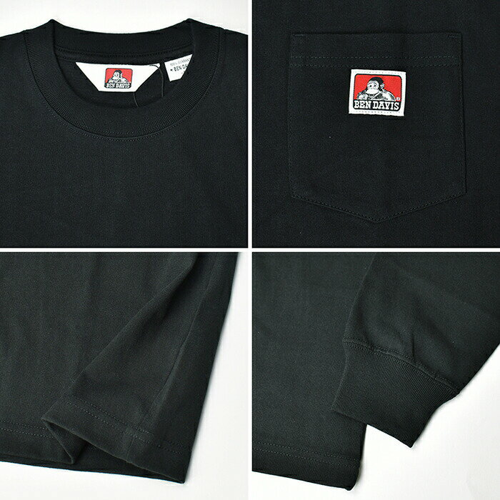 ゴリラロゴのピスネームがアクセントになった ポケット付きロングスリーブTシャツ BEN DAVIS ベンデイビス ポケット ロングスリーブTシャツ メンズ ロンT ワンポイントロゴワッペン ゴリラ ポケ付き 長袖Tシャツ 無地 コットン 綿100% C-2780064 2021特集 ゴリラロゴのピスネームがアクセントになった ポケット付きロングスリーブTシャツ BEN DAVIS ベンデイビス ポケット ロングスリーブTシャツ メンズ ロンT ワンポイントロゴワッペン ゴリラ ポケ付き 長袖Tシャツ 無地 コットン 綿100% C-2780064 2021特集