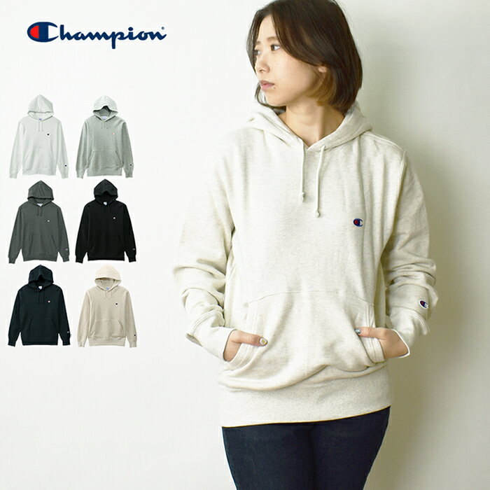 チャンピオン パーカー メンズ 【27％OFF】 Champion チャンピオン フーデッドスウェットシャツ 裏毛(裏パイル) / プルオーバーパーカー ワンポイントCロゴ刺繍 メンズ レディース スウェットフード コットン C3-Q101