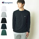 【5/7(水)14:59まで!タイムセール】【メール便送料無料】 Champion チャンピオン ロングスリーブTシャツ / メンズ ロンT ワンポイントロゴ刺...