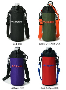 【メール便送料無料】 COLUMBIA コロンビア プライスストリーム ボトルホルダー（500mlペットボトル用）/500mlペットボトルホルダー ドリンクホルダー ボトルカバー カラビナ付き スリムタイプ水筒カバー ショルダー 保冷 保温 アウトドア PU2203 【クリックポスト可】