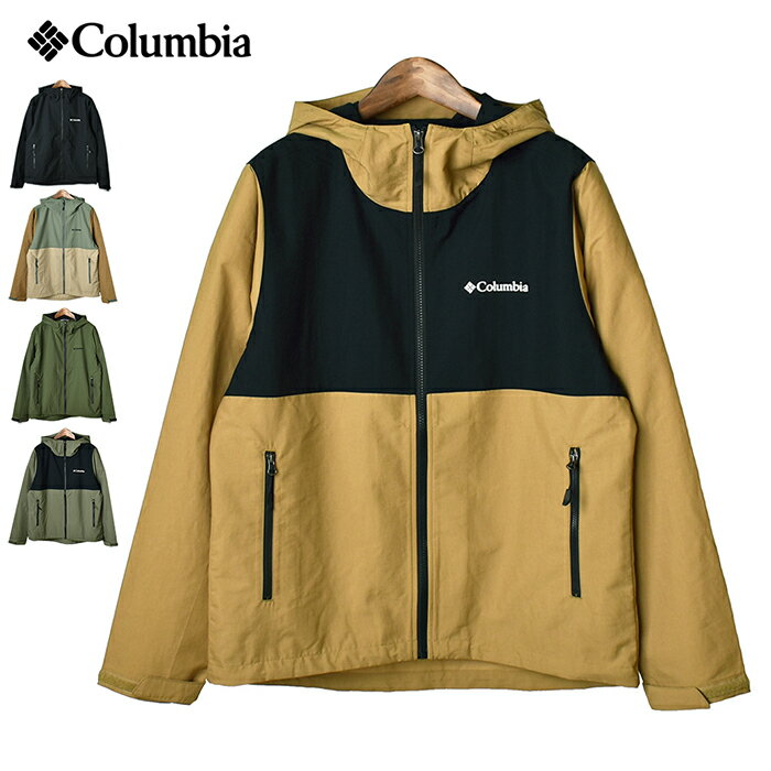 COLUMBIAコロンビアヴィザヴォナパスジャケットVIZZAVONAPASSJACKET/メンズマウンテンパーカーウインドブレーカーナイロンジャケットアウター撥水加工アウトドアキャンプフェストレッキング山登りPM3864