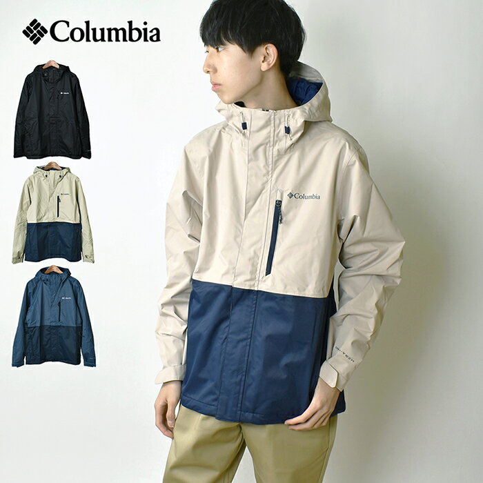 【10％OFF】COLUMBIA コロンビア ハイクバウンドジャケット HIKEBOUND JACKET / メンズ マウンテンパーカー ウインドブレーカー ナイロンジャケット フード付き アウター 防水透湿 オムニテック アウトドア キャンプ フェス トレッキング 山登り 登山 WE6848