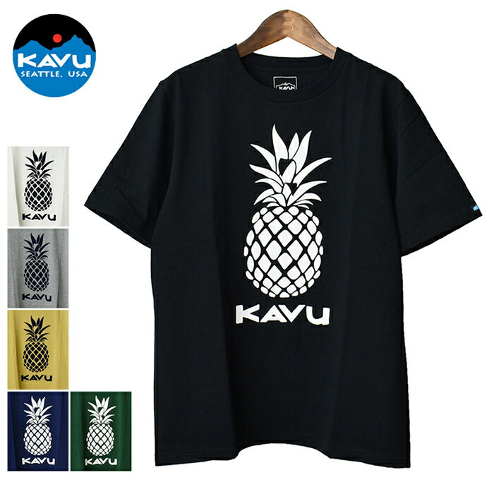 ڥͥ椦ѥå̵ۡڹʡ KAVU ֡ ѥʥåץTee / Pineapple Tee  ȾµT ...