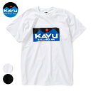 【クーポンで10%OFF対象！5/7まで】【クロネコゆうパケット送料無料】【国内正規品】 KAVU カブー バラード 4C Tee Ballard 4C Tee / メンズ 半袖Tシャツ ロゴプリント コットン 綿100% アウトドア カジュアル (19821841)