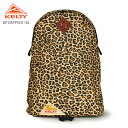 【15％OFF】KELTY ケルティ DP デイパック (18L) Leopard レオパード柄 / DP DAYPACK メンズ レディース ユニセックス リュックサック バックパック ヒョウ柄 ひょう柄 通勤 通学 かばん 旅行 アウトドア アニマル柄 ギフト クリスマス 2592423