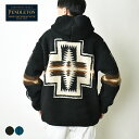 ペンドルトン ボアジャケット メンズ 【12％OFF】PENDLETON ペンドルトン ボアジップフーディー / メンズ ボアパーカー ネイティブ柄 アウター フード付きジャケット 防寒 もこもこ ボアフリース ブラック 黒 ユニセックス 男性用 ギフト クリスマス (19807252) (3475-3015)