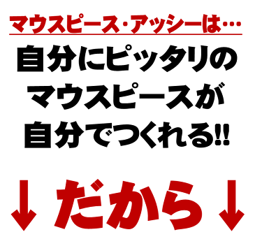 いびき 対策 防止 自分で作るマウスピース・アッシー 返品交換不可