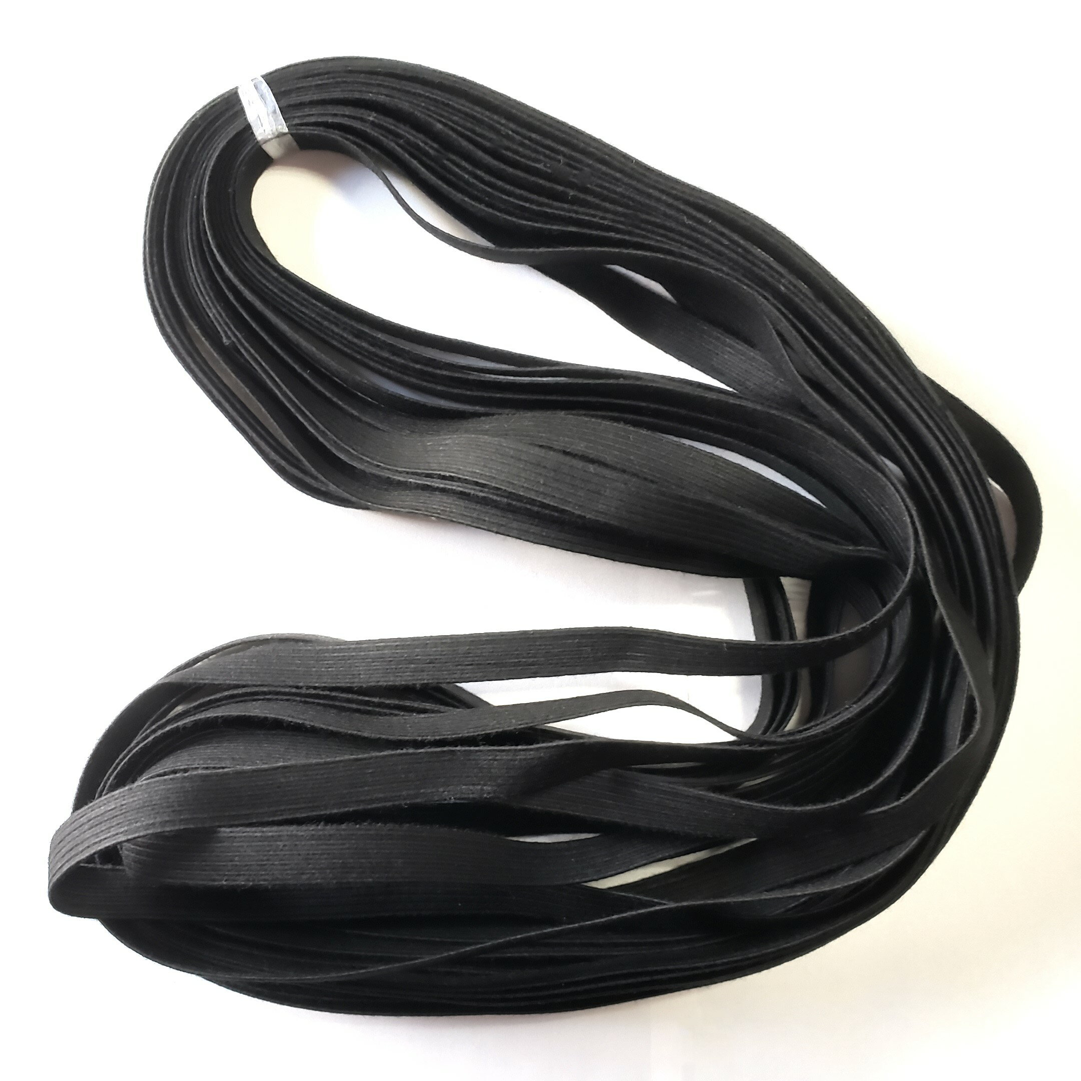 織ゴム 織りゴム 平ゴム 黒 10mm 幅 14m 手芸 裁縫 洋裁 縫製 ゴム 国産 日本製 送料無料