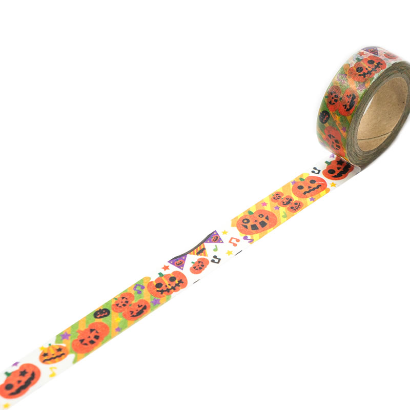 �ڤ��㤤�����ʡۥϥ������� �ޥ����󥰥ơ��ס�����դ� 15mm����Ĺ��10m��halloween ���Ф������ܤ��㡦���襤�����ǥ��졼����󡦾��ꡦ�ץ쥼��ȡڥ᡼�������������������ԥ��