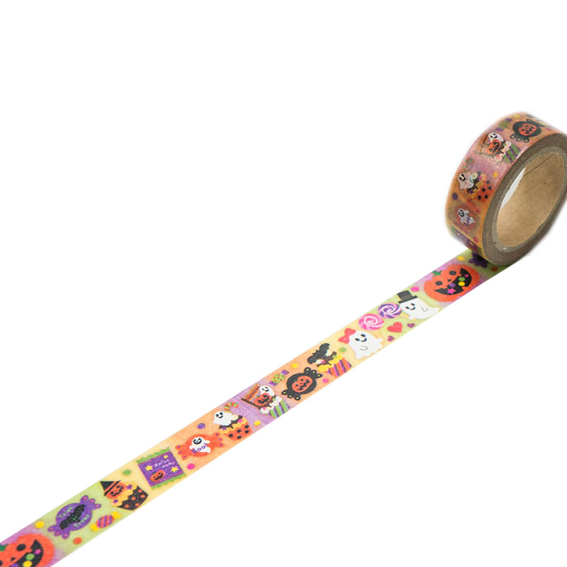�ڤ��㤤�����ʡۥϥ������� �ޥ����󥰥ơ��ס�����դ� 15mm����Ĺ��10m��halloween ���Ф������ܤ��㡦���襤�����ǥ��졼����󡦾��ꡦ�ץ쥼��ȡڥ᡼�������������������ԥ��