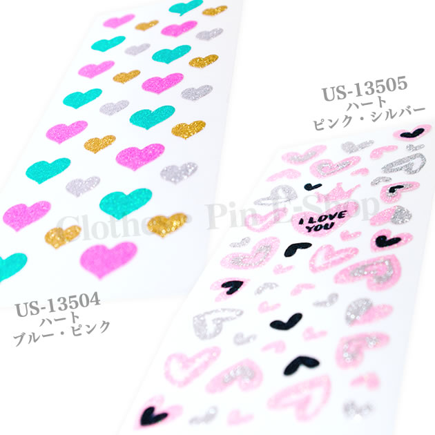 グリッターシール glitterseal・ハート・ドット・月・星・誕生日【メーカー公式／...