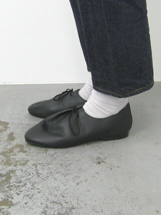 【再入荷】CROWN クラウン シングル ダンスシューズ [SINGLE EYELET SOLO LEATHER] / レディース 靴 フラットシューズ イギリス製 2