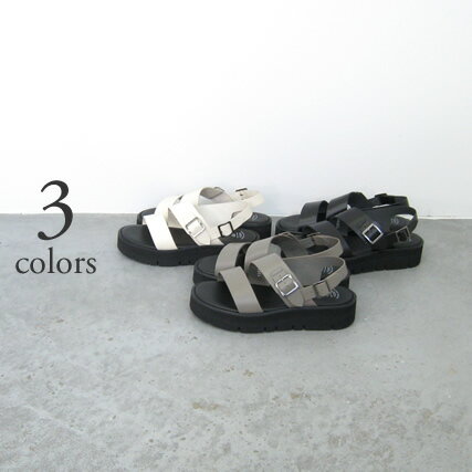 BEAUTIFUL SHOES ビューティフルシューズSS BELT SANDALS [BSS2112004] GLOXI CUT THICK SOLE レディース【再入荷】