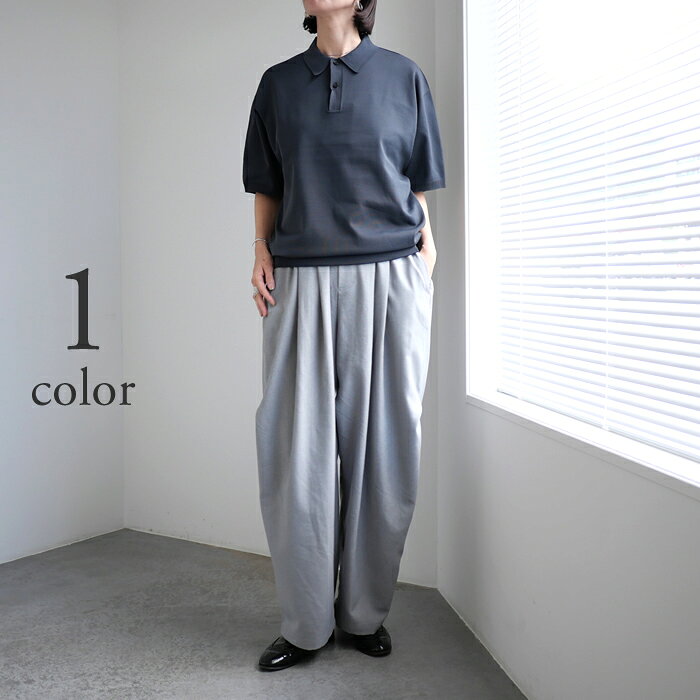 Rakuten - DAIWA PIER39 ダイワ ピアサーティナイン W's TECH KNIT POLO S／S [BE-43026L] / レディース トップス ポロシャツ ニット ホールガーメント 清涼感 上質 リラックス カジュアル