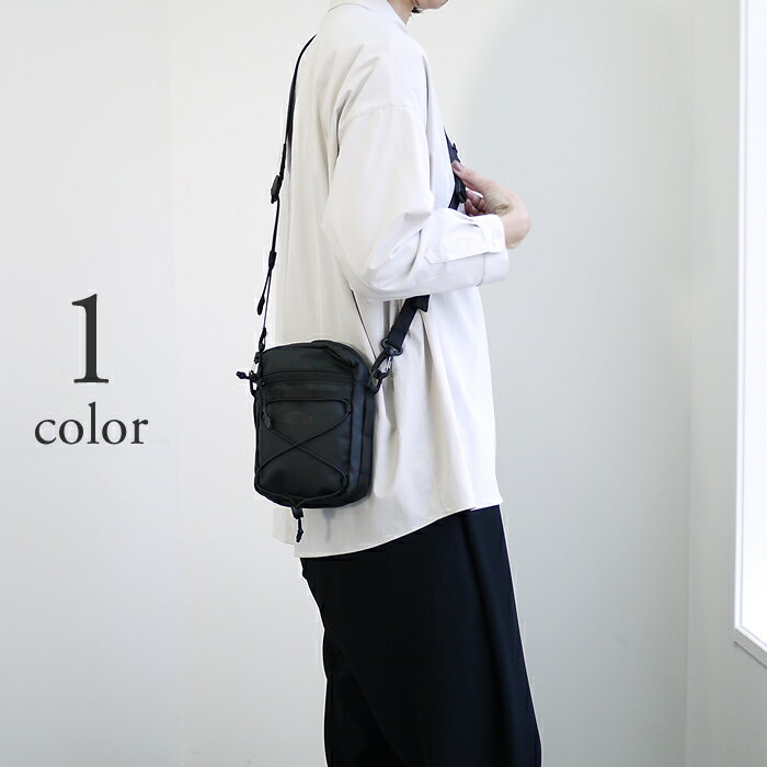 Hip Bags, Waist Bags - ELLIKER エリカー クロスボディバッグ KEP[34014] / バッグ ショルダーポーチ コンパクト ジッパー キーリングクリップ サブバッグ 防水 ブラック 黒