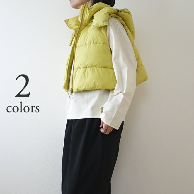 【SALE 50％OFF】unfil アンフィル WILD THINGS／unfil クロップド フーディー ベスト [WFFL-UW140] レディース(4)