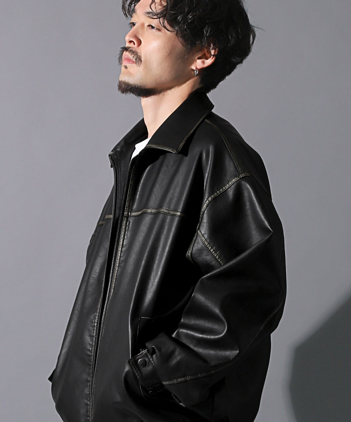 メンズ　コーデ　ファッション　春　秋　夏 Wukong メンズレディース アメリカン グラデーション ピンク デニム ジャケット レトロ ルーズ カップル カジュアル