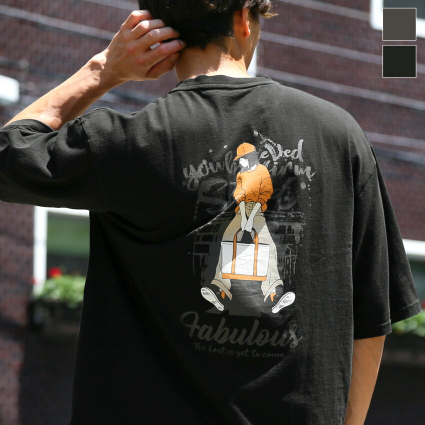 半袖Tシャツトップスピグメントハー...