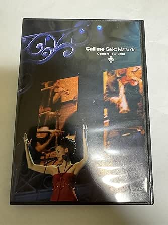 【新品・未開封】SEIKO　MATSUDA　CONCERT　TOUR　2003　Call　me/DVD/SRBL-1198廃盤 希少 正規品