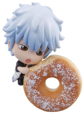 ぷちきゃらランドシリーズ 銀魂 「銀さんのアイスクリームとドーナッツ。吟味しました編」 BOX : メガハウス