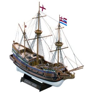 木製帆船模型 マモリミニ MM71 ゴールデンハインド GOLDEN HIND