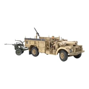 スケール限定シリーズ 1/35 イギリス L.R.D.G.デザートシボレー & ブレダ20mm耐空機関砲 89785 タミヤ