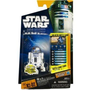 スターウォーズ STARWARS / R2-D2 光る！音が出る！R2D2！ ミニフィギュア HASBRO