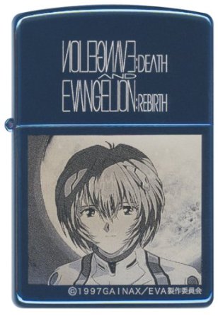 エヴァンゲリオンジッポ ヱヴァンゲリオン 綾波レイZippoライターType-BLUE GAGD-A225 ガイナックス